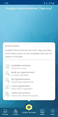 Punjab Police Khidmat (Service android App screenshot 6